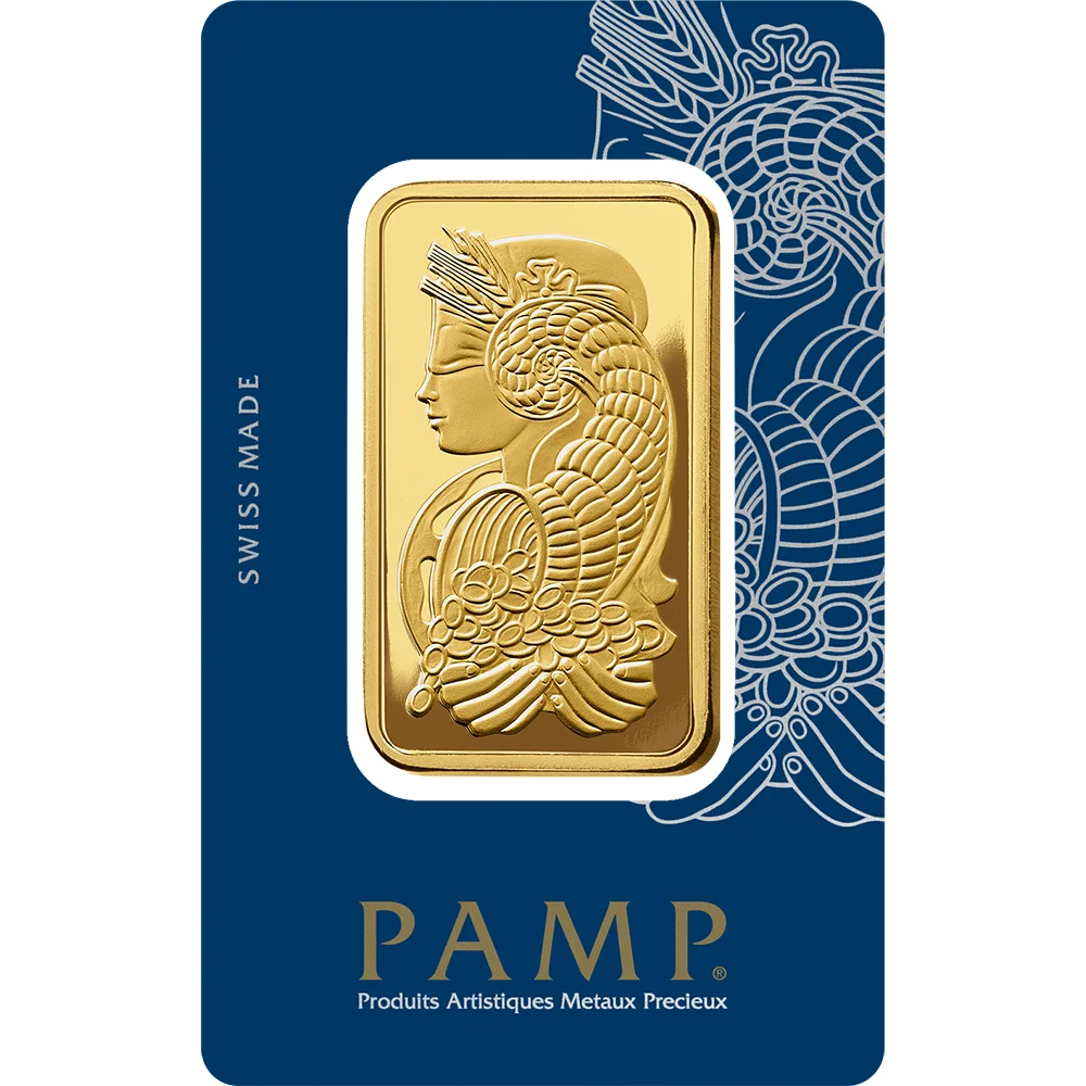 Fortuna Gold Minted Bar - 50g