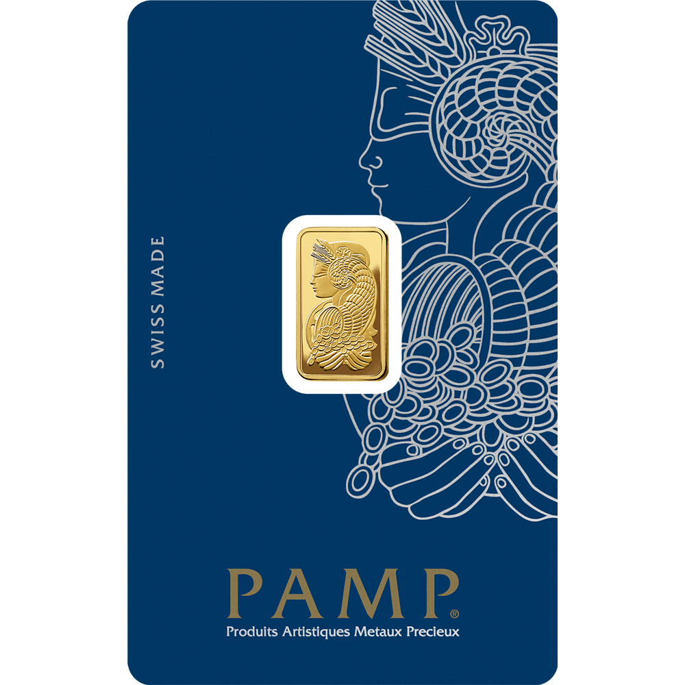 Fortuna Gold Minted Bar - 2.5g